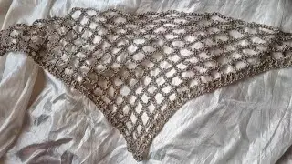 APRENDE A TEJER ESTE PUNTO RED CON PUNTO PICOT (ideal para la playa) 