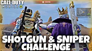Shotgun & Sniper ONLY | LEGENDARY Lobby in COD MOBILE
