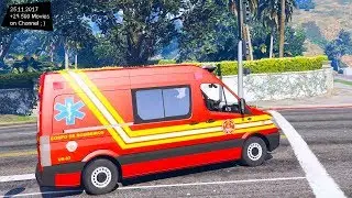 FireMan Ambulance Brasil S&atilde;o Paulo 2.0 Grand Theft Auto V , VI - future _REVIEW