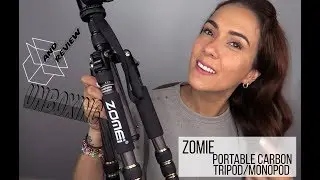 UNBOXING / REVIEW ▹ ZOMEi portable Carbon Tripod/Monopod | Vanelicious