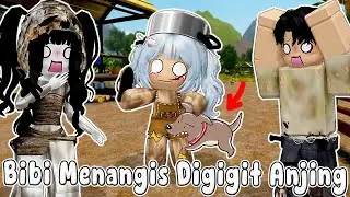 BIBI MENANGIS KESAKITAN KARENA DIGIGIT ANJING DI SAWAH || HMONG LIFE RP🏡 ROBLOX INDONESIA