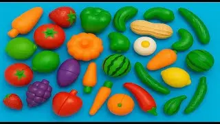 Relaxing Cutting Plastic Fruit ASMR with Perfect Crackle Sounds
