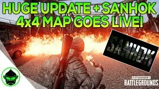 HUGE PUBG PATCH #14 | SANHOK PUBG 4x4 MAP RELEASE | PUBG (BATTLEGROUNDS)