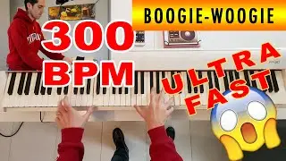 300 BPM - Extreme Boogie woogie piano - Ben Toury