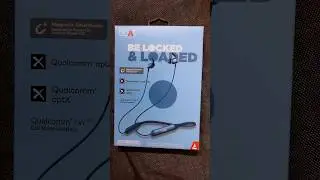 UNBOXING!😯 new(BoAt Rockerz 335 Wireless Neckband)#viral#headphone#trending#boat#unboxing#shorts  🔵