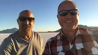 Live from the salt flats