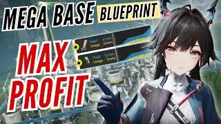 THIS MEGA BASE SOLVES A MAJOR PROBLEM! Max Profit Wuling Blueprint Code (Arknights Endfield)
