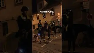 German police during the beer festival in Erlangen #polizei #beerfest #germany #police