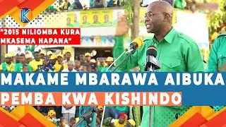 MAKAME MBARAWA AIBUKA PEMBA KWA KISHINDO 