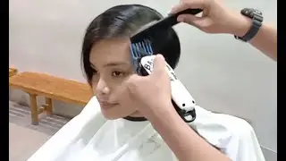 Mae came back to go shorter! (ASMR haircut)