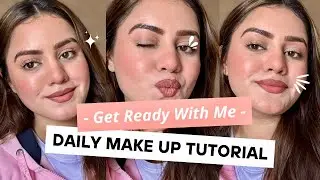 Cute & Glowy GRWM for Daily Wear + Valentine’s Date 🎀 Kp Styles