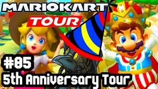 Mario Kart Tour Part 85 - Gold Mario Cup To Chargin&rsquo; Chuck Cup | 5th Anniversary Tour