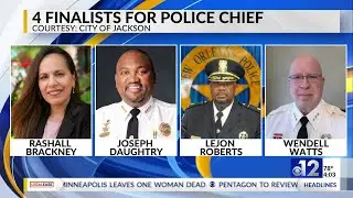 Jackson mayor to interview 4 finalists for police chief