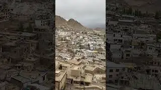 Leh City View from Hall of fame leh ladakh