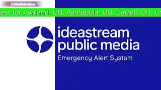 Emergency Alert System - Required Weekly Test on WVIZ-TV (12/24/2025)