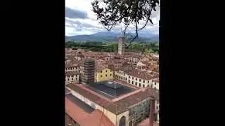 Lucca, Italy  - view from above