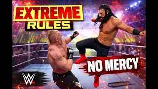 🔴 LIVE Extreme Rules WAR &ndash; Roman Reigns vs Brock Lesnar | WWE 2K24 (Portrait)