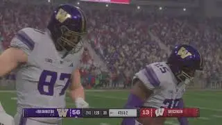 EA SPORTS&trade; College Football 25, Washington Vs Wisconsin