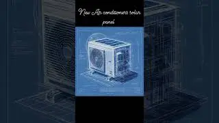 New Air conditioners units solar panel / help support our future $Benson7676
