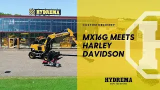 MX16G Meets Harley Davidson &ndash; Custom Delivery for Thorhauge Entrepren&oslash;r