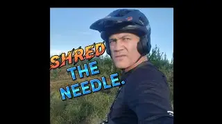 SHRED THE NEEDLE! #mtblife #mtbdownhill #rideordie #rider #woodhill #ilovebikes
