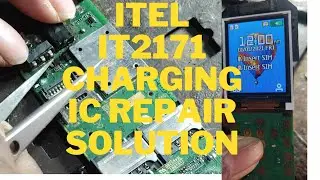 itel it2171 charging ic repair solution