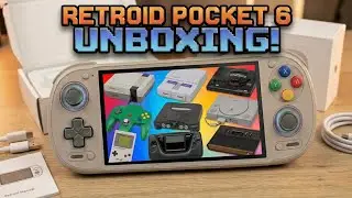 Retroid Pocket 6 - Unboxing & Ersteindruck - besser als der AYN ODIN 3?