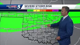 TIMELINE: Last rain chance brings risk of severe storms to Oklahoma