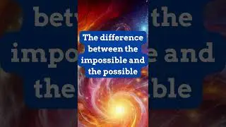 The Line Between Possible & Impossible 👈💯