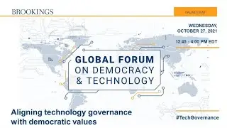 Aligning technology governance with democratic values