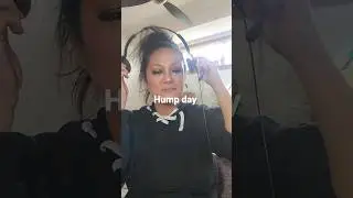 Hump day.  #genx #emptynest #workfromhome #80smusic #laughing #learning #makeup #oldlady #retail