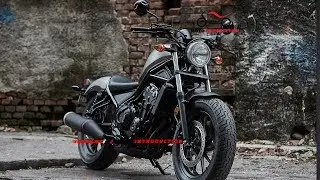 New 2019 Honda Rebel 500 First Look | 2019 HONDA REBEL CUISER 500CC 4 CYLINDER