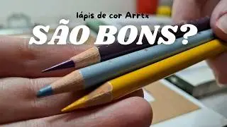 Esses Lápis Ainda Valem A Pena? Resenha dos Arrtx 126 cores
