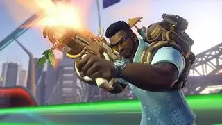 Tropical Baptiste Skin Spotlight | All Cosmetics & Gameplay | Overwatch Summer Games 2020