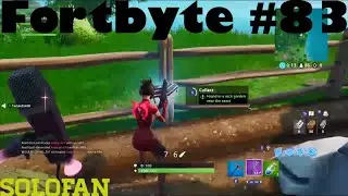 Fortnite|Fortbyte #83 Location Found In A Rock Garden Near The Coast