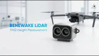 LiDAR-TF02 Benewake solid state lidar in Logistic Drone's height measurement