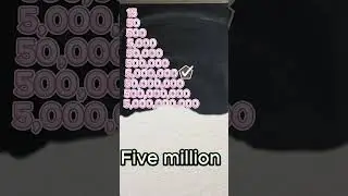 Learn Numbers: 15 to 5 Billion #englishlearning #easyenglisheveryday #funny #englishspeaking #facts