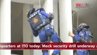 Delhi Police | mock security drill at Delhi Police Headquarters at ITO - worldnews24