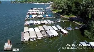 NEW LISTING- Lakeview home in Bell Harbor of Clear Lake, IA