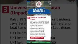 PTN Dengan Biaya Kuliah Termurah, Referensi SNPMB 2023