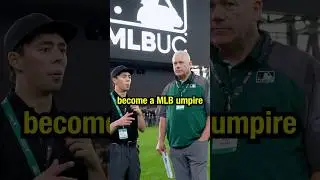 How to become a MLB umpire 🔥 #mlb