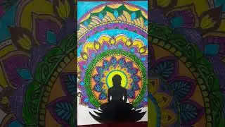 Mandala Art #youtubeshorts #mandalaart #viral #project #guruji