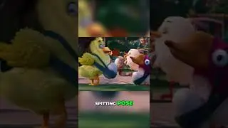 Yoga poses, spitting, crane and mighty Eagle#angrybirds #shorts #cartoon
