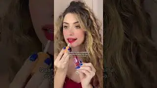 O MELHOR LIP TINT MELU | voc&ecirc; j&aacute; testou? 💄💋 #comprinhasdemake #viralvideo #makeup #comprinhas