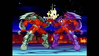 M.U.G.E.N Vegatron vs Onslaught