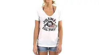 Volcom Do Rad V Neck Tee | SwimOutlet.com