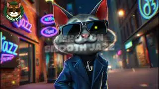 Romantic Smooth Jazz Cafe Ambience | Classy Background for Night Relaxation | Nekoyon Smooth Jazz