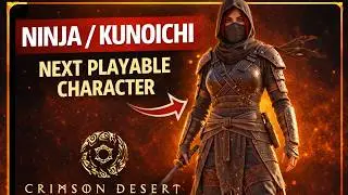 Представляем вашего следующего игрового персонажа в Crimson Desert после запуска! Ниндзя / Куноич...