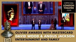 Goodnight Mister Tom wins Best Entertainment and Family Production | Olivier Awards 2013