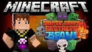 Minecraft Mini Game: Super Craft Brothers Brawl 2.0! - Super Smash Bros In Minecraft!